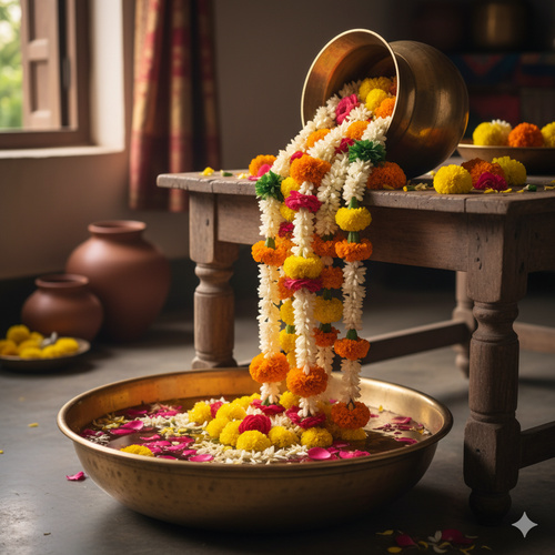 Diwali decor ideas with things kept at home DIY-Threads-WeRIndia