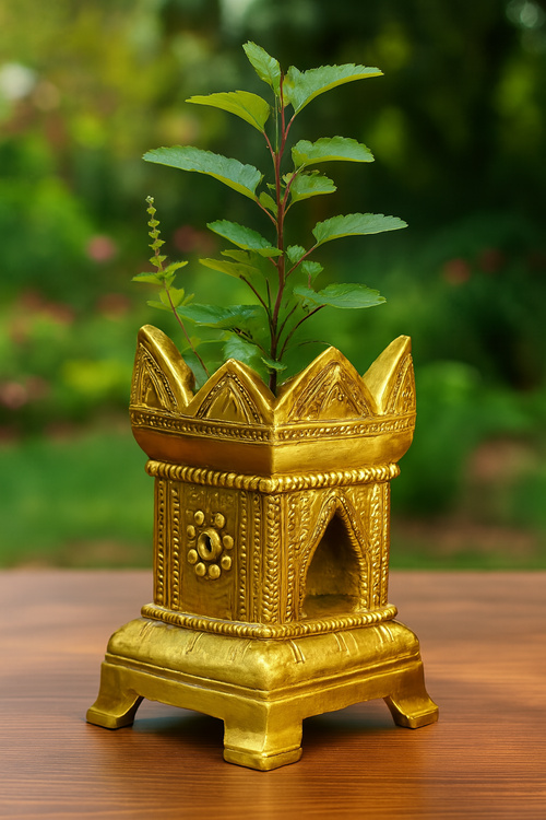 Tulsi plant, Diwali decoration