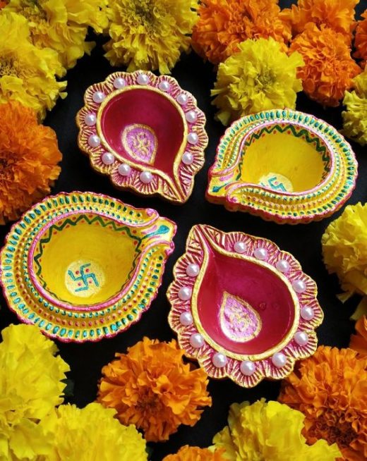 4 Ways To Upcycle Used Diya’s