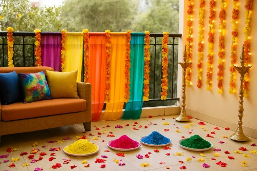 Last-Minute-Ideas-Colorful Decoration Ideas For Your Holi Party