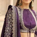 Saree blouse designs with a layered effect-Threads-WeRIndia