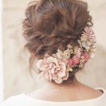 5 Ways To Style Your Hair In Half Floral arrangement