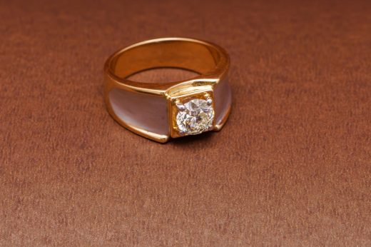 Mens Gold Engagement Rings