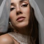 Winged liner for day wedding makeup