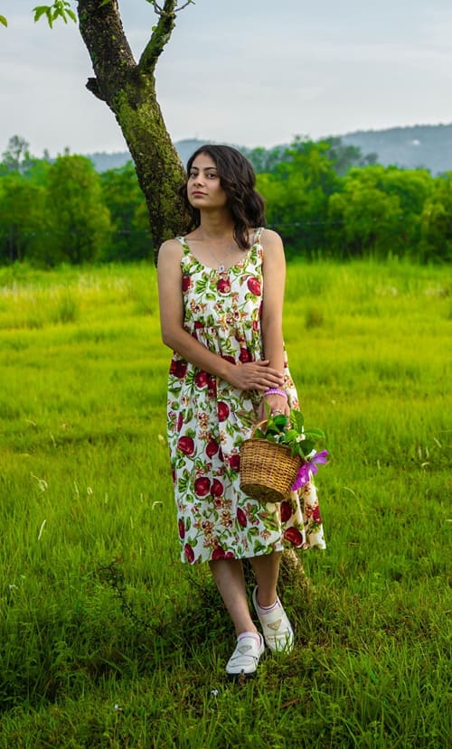 floral summer dress