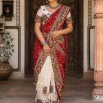 Gujarati Saree Draping Styles gujarati wedding drape