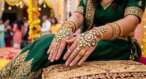 What Is The Kundan Mehendi Trend